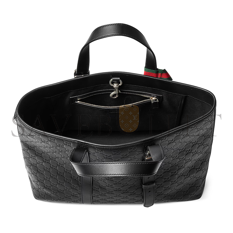 GUCCI GG EMBLEM LARGE TOTE BAG 850218 (38*32*16.5cm)